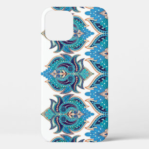 Verzierte Blumengrenzen: Vintages Paisley-Design Case-Mate iPhone Hülle