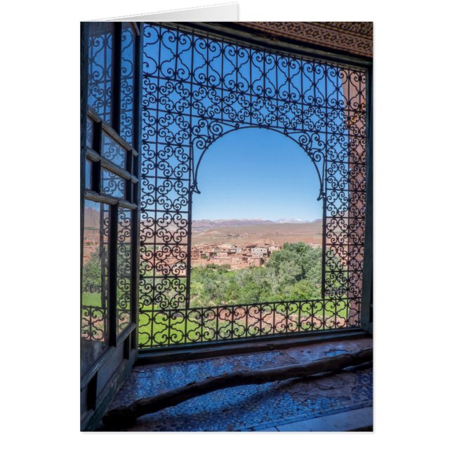 Verzierte Fensterdekoration (Vorne)