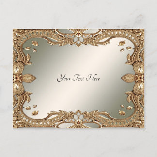 Verzierte Frame Postkarte