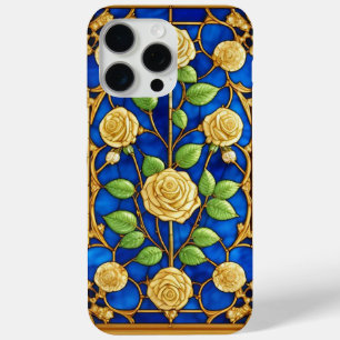 Verzierte Goldene Rose Kunstwerk Case-Mate iPhone Hülle