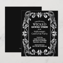 Verzierte Grenzeinladungen