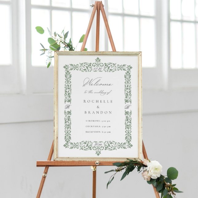 verzierte Grenzhochzeit aus dem 19. Jahrhundert Wi Poster (Von Creator hochgeladen)