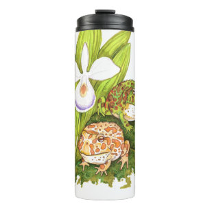 Verzierte Hornfrosche Thermosbecher