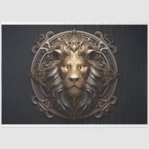 Verzierte Lion Seidenpapier