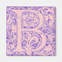 verzierte Monogramm ‚B‘
