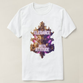 Verzierte Opulenz - Elegante Begegnung Höhenlage T-Shirt