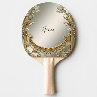 Verzierte Pong Paddle Paddel Tischtennis Schläger