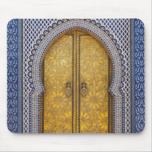 Verzierte Türen des Königspalastes Mousepad