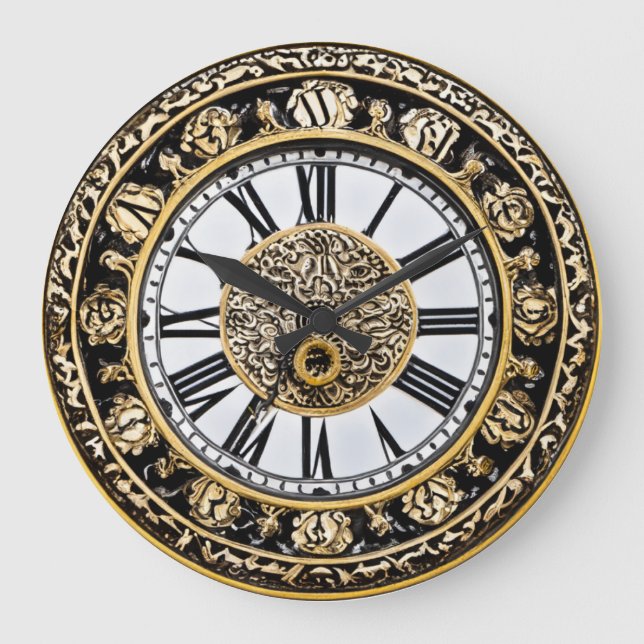 Verzierte Uhr (Vorderseite)