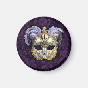 Verzierte Venezianische Maske Magnet