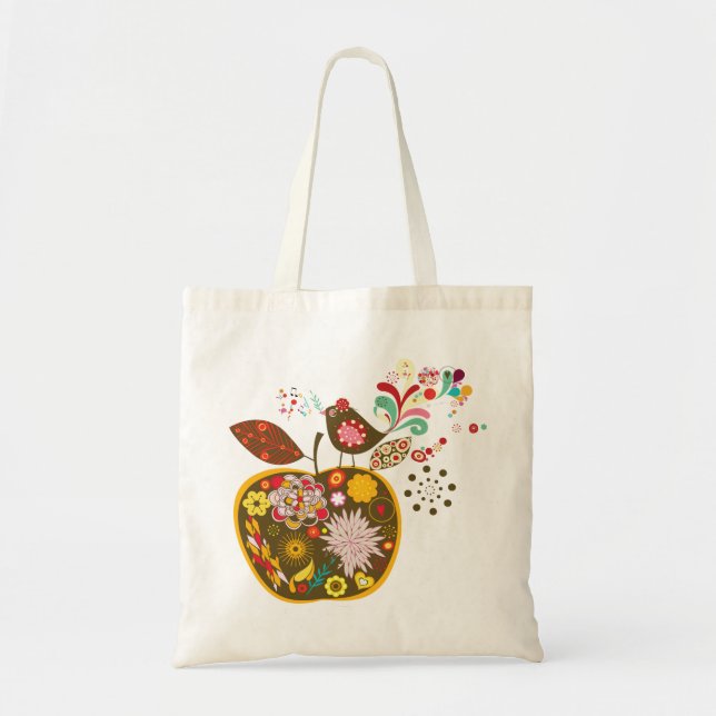 Verzierter Apple Tragetasche (Vorne)