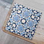 Verzierter eleganter Damaske Klassisch Blau und We Fliese<br><div class="desc">Diese elegante,  auffällige,  dekorative Kachel in Blau- und Weißtönen ist eine ausgezeichnete Möglichkeit,  um eine persönliche Touch zur Zuhause-Dekoration hinzuzufügen.</div>