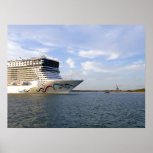 Verzierter Kreuzschiff-Bogen Poster