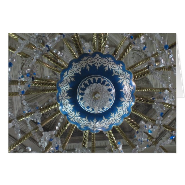 verzierter Kronleuchter (Vorderseite (Horizontal))