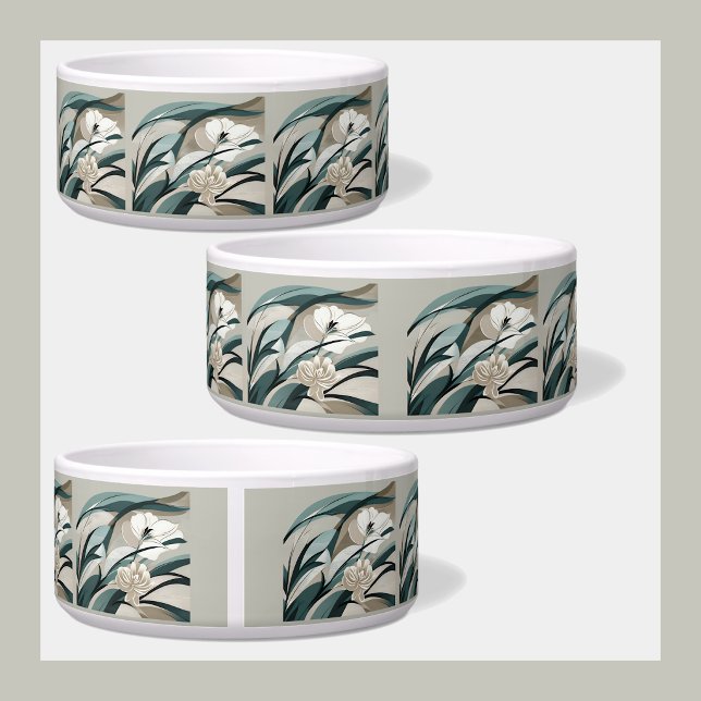 Verziertes Haustier-Schälchen Napf (Jeweled Buds Pet Bowl
)