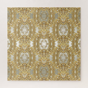 Verziertes Jigsaw-Puzzle