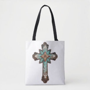 Verziertes Kreuz Tasche