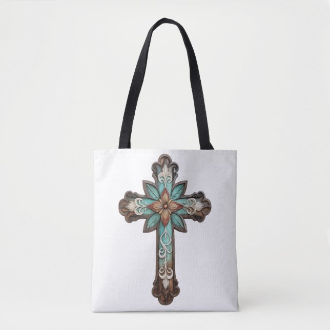 Verziertes Kreuz Tasche (Vorderseite)