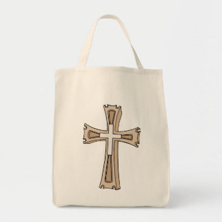 Verziertes Kreuz-Wappen Tragetasche