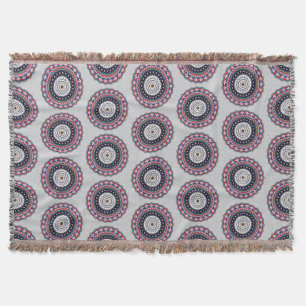 Verziertes Mandala-Muster Decke