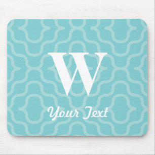 Verziertes zeitgenössisches Monogramm - Buchstabe Mousepad