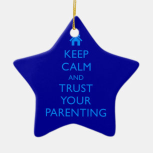 Verzierung behalten ruhiger Parenting-motivierend Keramikornament