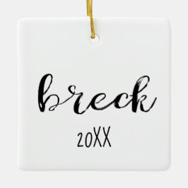 Verzierung Breckenridges, Colorado Keramikornament
