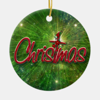 Verzierung ChrisTmas-1 Keramikornament