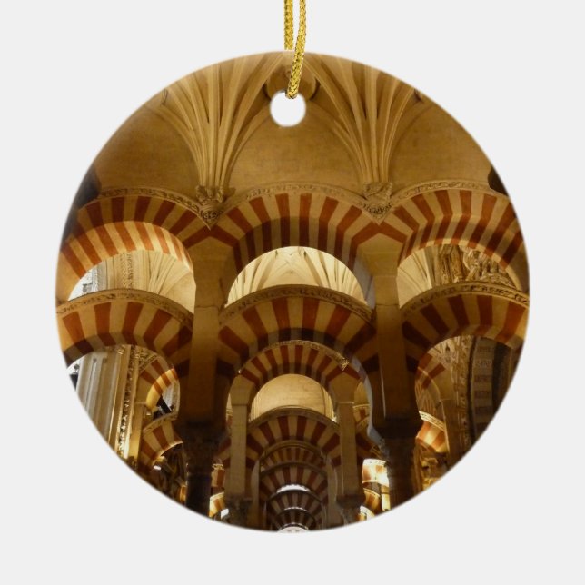 Verzierung Cordobas Mezquita Keramik Ornament (Vorne)