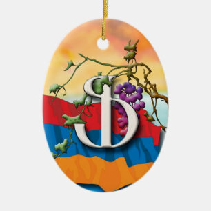 Verzierung der armenisches keramikornament
