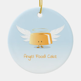 Verzierung des Engels-Nahrungsmittelkuchen-| Keramik Ornament