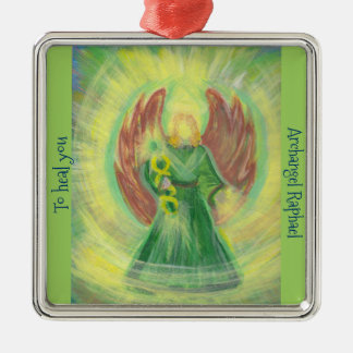 Verzierung: Erzengel-RAPHAEL Ornament Aus Metall