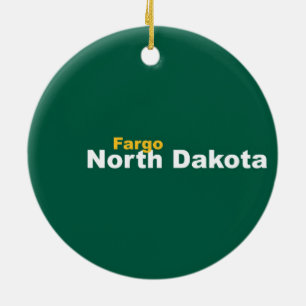Verzierung Fargo, North Dakota Keramik Ornament