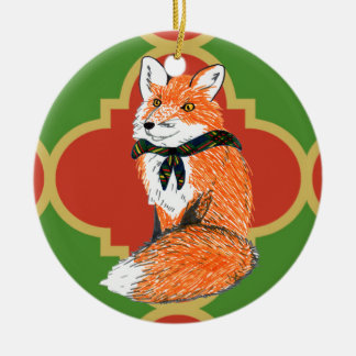 Verzierung Gilwell Fox Quatrefoil Keramikornament