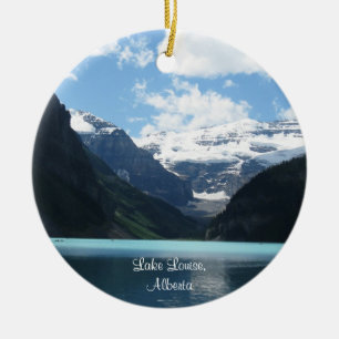 Verzierung Lake Louise, Alberta Keramik Ornament
