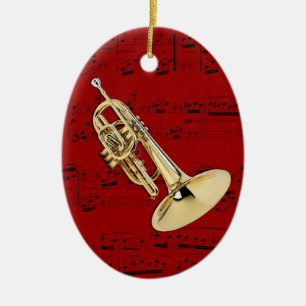 Verzierung - marschierende Mellophone- Auswahl Keramikornament