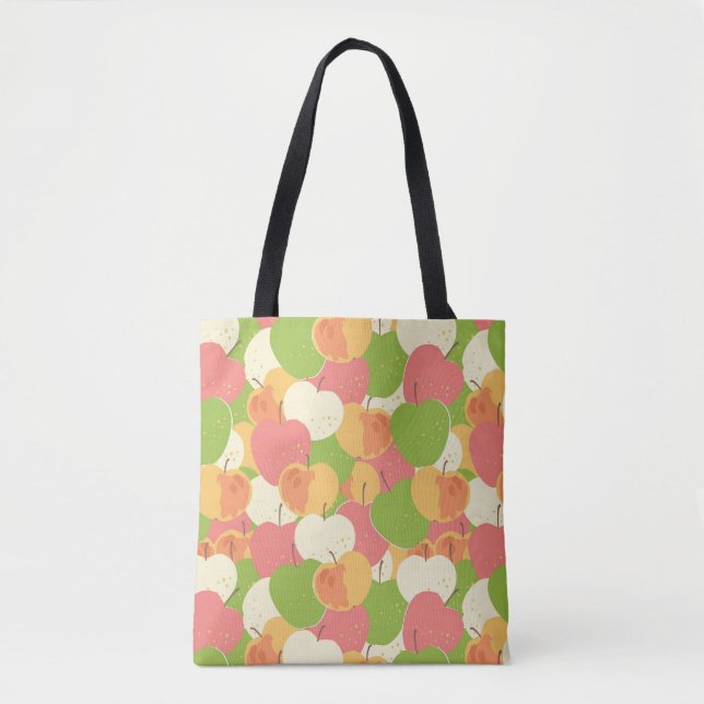 Verzierung mit Äpfeln Tasche (Vorderseite)