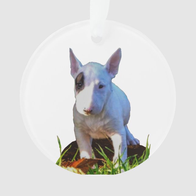 Verzierung personalisierte Tanne - bull Ornament (Vorderseite)