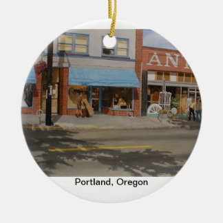 Verzierung Portlands Oregon Keramikornament