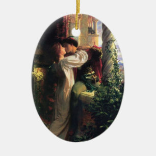 Verzierung Sir-Frank Dicksee, Romeos und Juliet Keramikornament