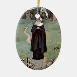 Verzierung St. Bridget Keramik Ornament
