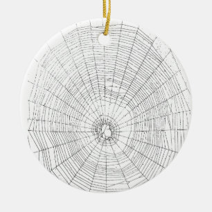 Verzierung, Verzierung von Spiderweb Keramikornament