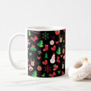 Verzierung WeihnachtsTassendekoration Weihnachten Kaffeetasse