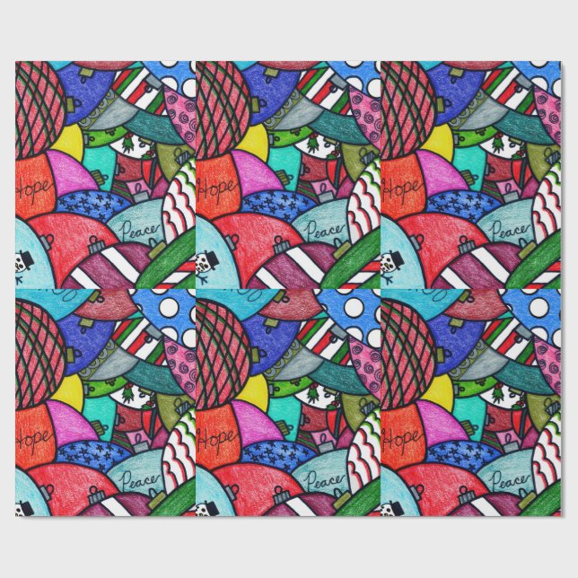 Verzierungen Geschenkpapier (Flach)