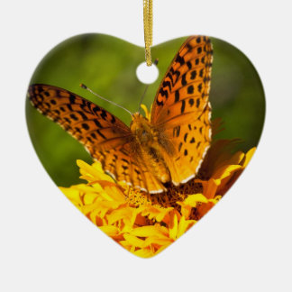 Verzierungs-Herz Keramik Ornament