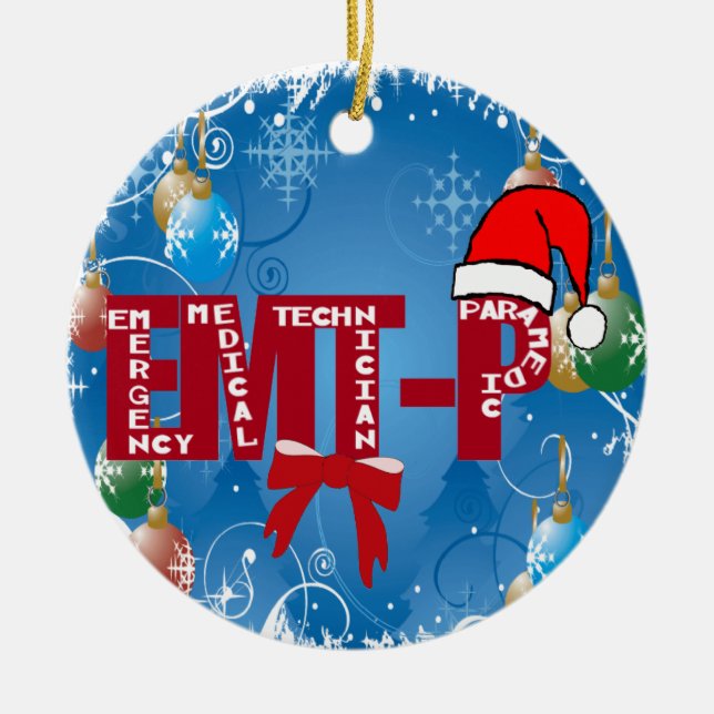 VERZIERUNGS-NOTsanitäter DES WEIHNACHTENEMT-P Keramik Ornament (Vorne)
