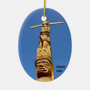 Verzierungs-personalisierte Andenken Vancouvers Keramikornament