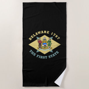VERZÖGERUNG 1797 DER ERSTEN STAATLICHEN FLAGGE STRANDTUCH