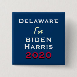VERZÖGERUNG FÜR BIDEN HARRIS 2020-Kampagnenschaltf Button