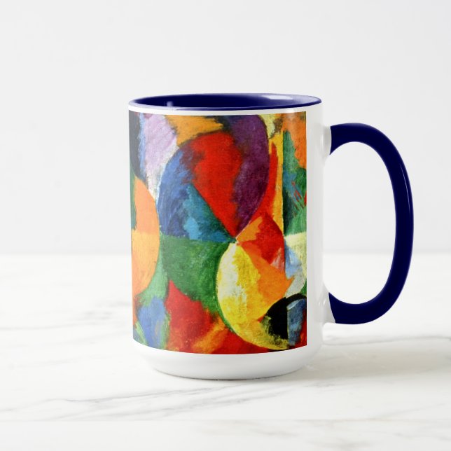 Verzögerung - Rundformen, Sonne, Mond Tasse (Rechts)